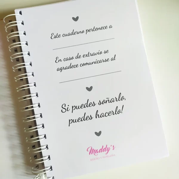 Agenda pedidos (cuaderno emprendedor) - Imagen 2