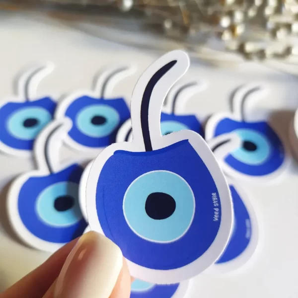96 Stickers resistentes al agua troquelados 4 cm - Imagen 8