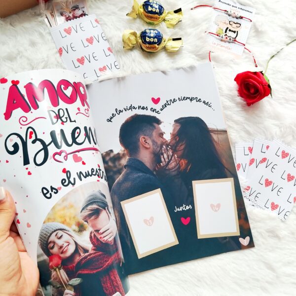 Álbum figuritas San Valentín